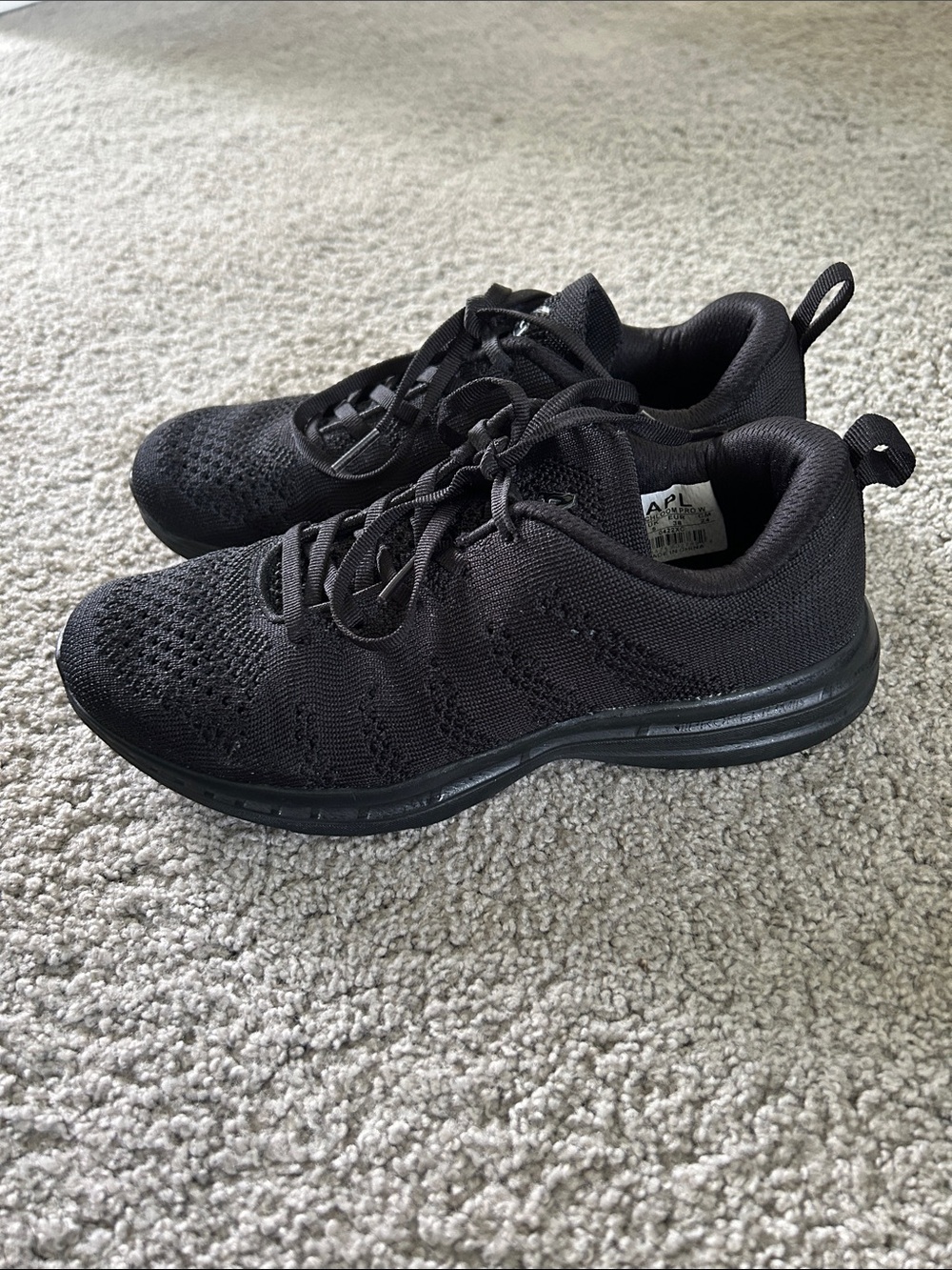APL Women’s Black Knit Running Sneakers